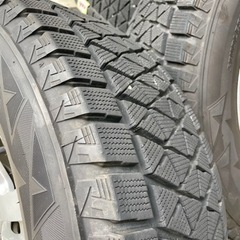 トヨタプラド用ブリザックスタッドレス、ホイールセット