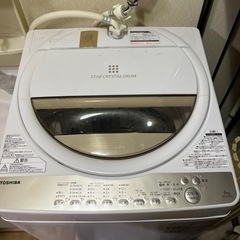 急募！！TOSHIBA 洗濯機 AW-6G8(W)