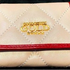 【お値下げ】箱有り　COCOCELUX Gold 三つ折り財布