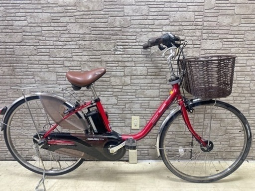 クリスマスSALE東京23区配達無料 新基準　Panasonic パナソニック　ビビDX  6.6Ah電動自転車☆中古☆パナ 5313