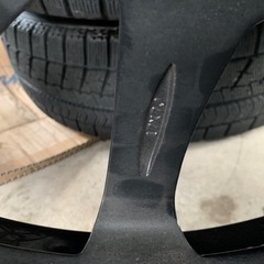 8〜9分山美品！MIDアルミホイール　スタッドレス　ブリジストンVRX2 225 60 R17 スバル レガシィアウトバック　XV フォレスターSJ系など