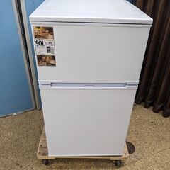 Abitelax 2ドア冷凍冷蔵庫 90L 2022年製 AR-951