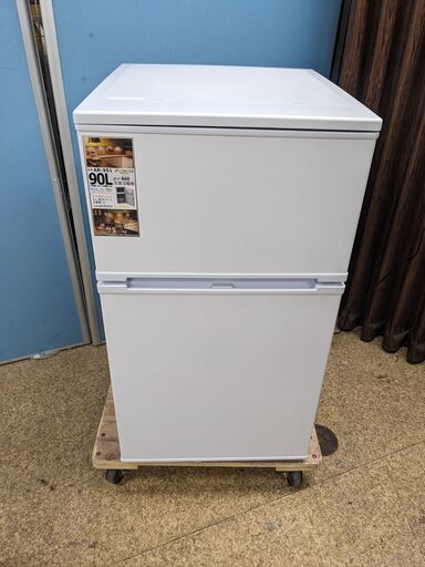 Abitelax 2ドア冷凍冷蔵庫 90L 2022年製 AR-951 コンパクト
