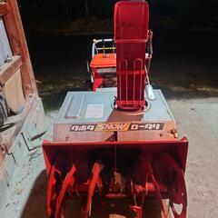 受け渡し者決定！クボタ除雪機