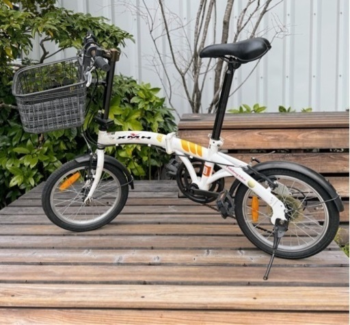 購入者確定済み　折りたたみ自転車　シマノ製グリップシフト　16インチ　6段変速　XMH-029