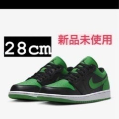 新品　nike air jordan 1 low black /...