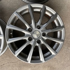 社外16インチアルミホイール　114.3×6.5J   4本セット