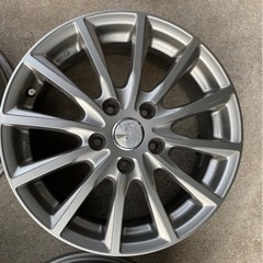 社外16インチアルミホイール　114.3×6.5J   4本セット