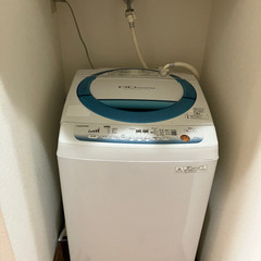 美品　東芝　洗濯機　AW-T75DMS  7.5キロ