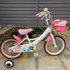 子供自転車　プリンセス