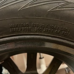 スタッドレスタイヤ　ホイール付き （4本セット）