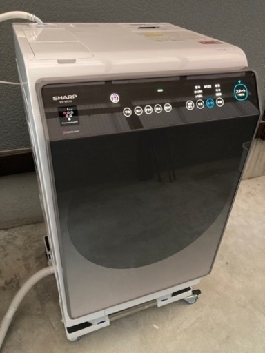 【美品❗️】2022年製 SHARPドラム式洗濯機 SHARP ES-WS14-TL