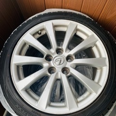 レクサスＩＳ純正アルミ、スタッドレスセット（ビッグキャリパー対応）