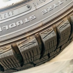 レクサスIS純正アルミ、スタッドレスセット（ビッグキャリパー対応）