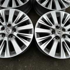 TOYOTA 20系後期型ヴェルファイア 純正ホイール 18インチ シルバー