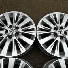 TOYOTA 20系後期型ヴェルファイア　純正ホイール　18インチ　シルバー
