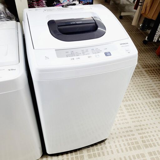 【家具・家電複数購入で割引可】日立/HITACHI 洗濯機 NW-50E 2019年製 5キロ