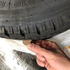 145/80R12スタッドレスタイヤ TOYO DELVEX 935 22年製