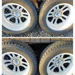 スタッドレスタイヤ215/60R16、アルミ4本セット