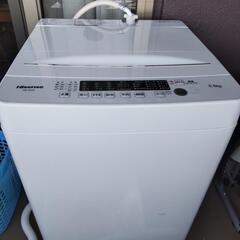 新古品　値下げ　洗濯機　Hisense　ＨＷ‐K55E