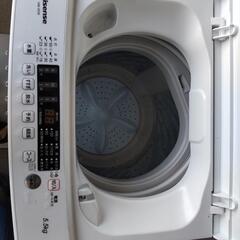 新古品 値下げ 洗濯機 Hisense HW‐K55E