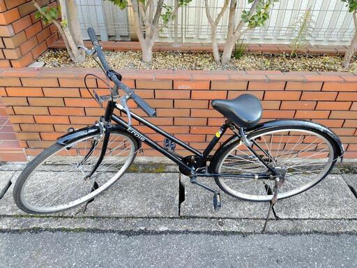 (chariyoshy出品)trois  27インチ自転車、ブラック