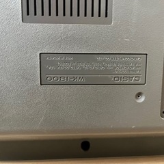 動作確認済み　キーボード　CASIO wk-1800