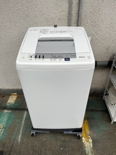 日立　20年7キロ全自動洗濯機　白い約束　NW-R705