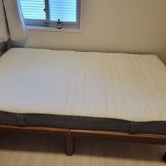 IKEA セミダブルマットレス 固め