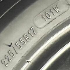 🌞225/55R17⭐2022年！工賃込み！アルファード、エクストレイル、スカイライン、フーガ、RX-8、MAZDA6、アテンザ、XV、フォレスター、レガシーB4等に！バリ山！美品！MINELVA製サマータイヤ入荷しました🌞