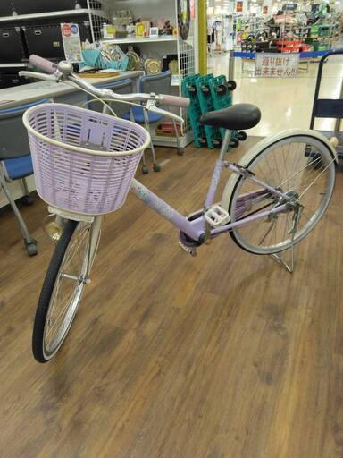 子供用自転車　パープル　24インチ