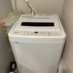 【最終値下！】洗濯機　メーカー保証期間中　6キロ