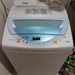 【決まりました】あげます　７Kg　ヒーター乾燥付全自動洗濯機　東...