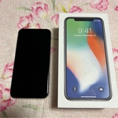 【美品】iPhone X 64GB SIMフリー