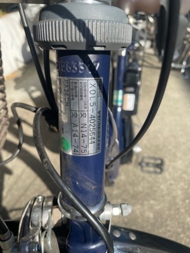 YAMAHA 電動自転車　チャイルドシート付 PAS Cheer