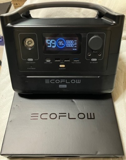 最終価格　EcoFlow RIVER 600 Max 576Wh ポータブル電源 リバーマックス