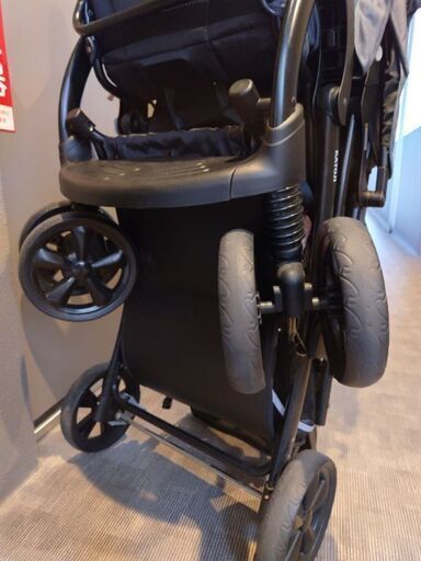 極美品】カトージ ベビーカー 二人でゴー DX 2人乗りベビーカー デニム 