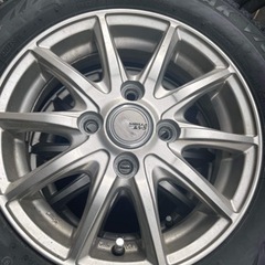 値下げ】155/65R13スタッドレスタイヤ＆ホイール　4本セット