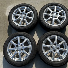 155/65R14 スタッドレス アルミ付き4本セット YOKOHAMA ice
