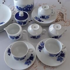 ドイツ ヴィンテージ ウィンターリングマルクトロイテン ティーセット