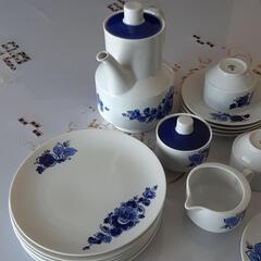 ドイツ ヴィンテージ ウィンターリングマルクトロイテン ティーセット