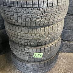 K17 中古スタッドレス175/65R14 ナンカン4本セット！...