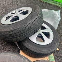 30プリウス 後期純正タイヤホイール