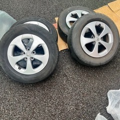 30プリウス 後期純正タイヤホイール
