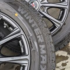 保管場所に困り再値引き。ＷＩＮＴＥＲＭＡＸＸ　アルミ付き4本　超備品