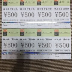 ★クリエイト・レストランツ株主優待券4000円分