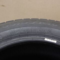 ICE ZERO 205/55 R16 91H 冬タイヤ 22年製 ピレリ 残溝7.5mm～8mm (T1531shxY)
