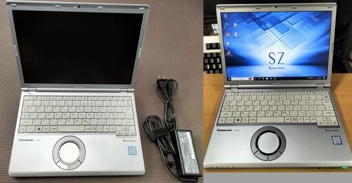 お取引中！MSオフィス2019 インストールしました！パナソニック製Let's note SZ6（i3-7100U 2.3GHz、メモリー4GB、SSD 128GB、無線LAN、WEBカメラ、12.1型WUXGA)少し訳あり品はいかがでしょうか？