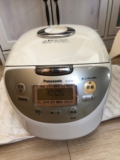 Panasonic 電子ジャー炊飯器 10合炊きSR-NF181