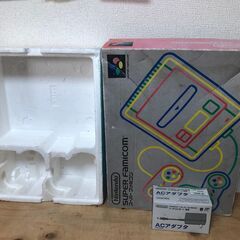 Nintendo 任天堂 スーパーファミコン空箱と専用スーパーゲ...